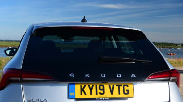 Skoda Scala - rear hatch