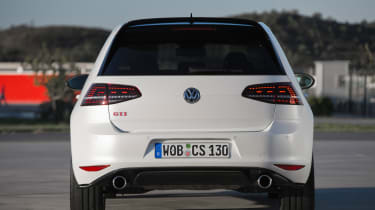 New Volkswagen Golf GTI Clubsport rear