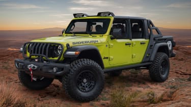 Jeep Gladiator Rubicon Sideburn Concept - front