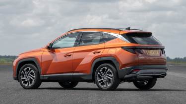New Hyundai Tucson hybrid - rear static