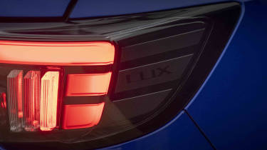 Vauxhall Mokka Electric - tail light detail