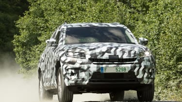 Skoda Kodiaq disguised - off-road