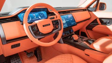 Brabus 600 Peetch - steering wheel