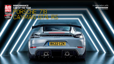 Porsche 718 Cayman GT4 RS - New Car Awards 2022