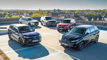 Top five PHEVs head to head - group