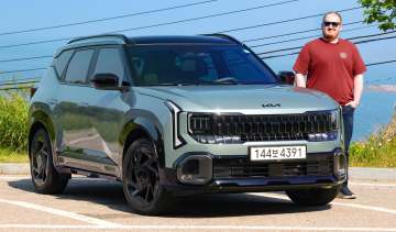 Ellis Hyde with the Kia Seltos
