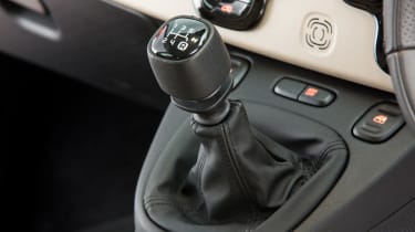 Used Fiat Panda - gearstick