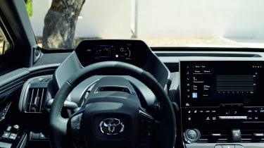 Toyota bZ4x - interior detail