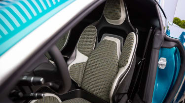 Aston Martin Valour Monterey Car Week seat