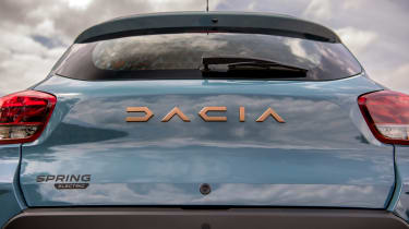 Dacia Spring - rear detail