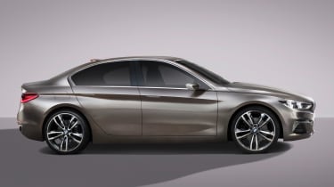 BMW Concept Compact Sedan side static