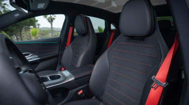 Mercedes C-Class Electric - front seats
