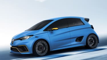 Renault ZOE e-sport - side tracking