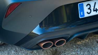 New Cupra Leon VZ - exhaust