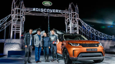 Land Rover Discovery launch - Posing