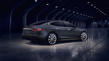 Tesla Model S 2016 facelift rear