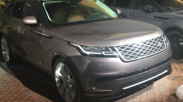 Range Rover Velar official reveal - front