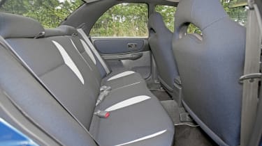 Used Subaru Impreza Turbo - rear seats