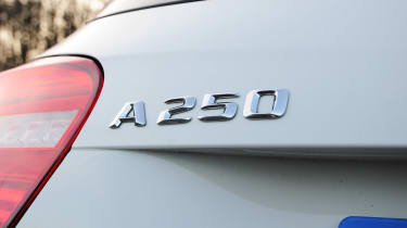 Mercedes A250 4MATIC AMG badge