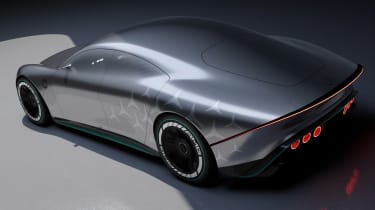 Mercedes Vision AMG concept - rear above