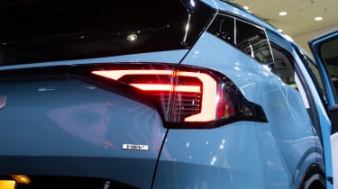 New 2025 Kia Sportage facelift LA Motor Show - tail lights