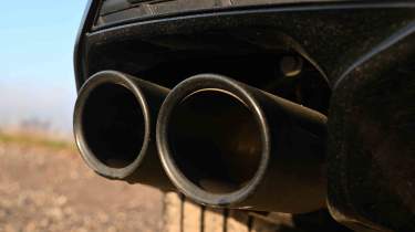 Audi S3 - exhaust detail