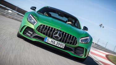 Mercedes-AMG GT R - track front tracking