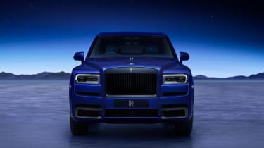 Rolls-Royce Black Badge Cullinan Blue Shadow - full front