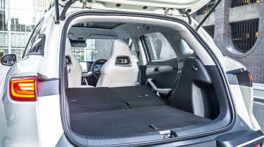 BYD Atto 2 UK 2025 - boot and rear seats folded down 