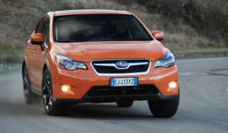 Subaru XV front cornering