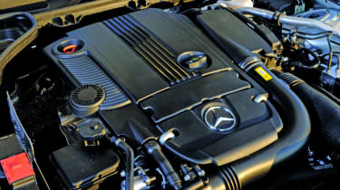 Mercedes SLK 350 engine