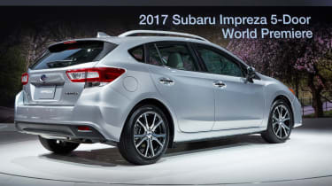 Subaru Impreza 2016 - show rear