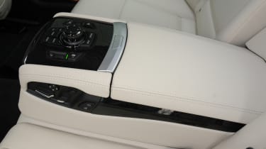 BMW ActiveHybrid 7 rear seat detail