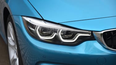 BMW 440i - front lights