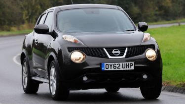 Nissan Juke front cornering