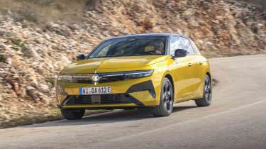 Vauxhall Astra - front corner