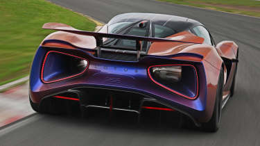 Lotus Evija - rear action