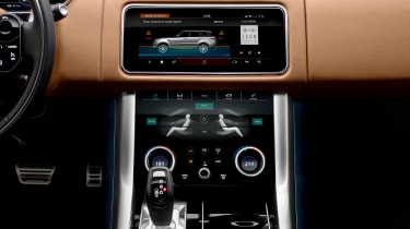 Range Rover Sport - centre console