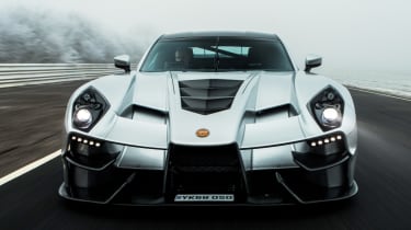 New Ginetta supercar front end