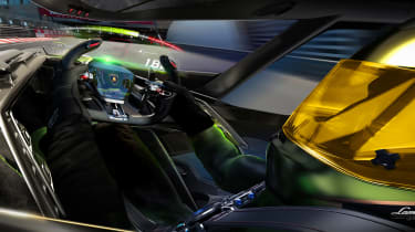 Lamborghini Lambo V12 Gran Turismo - driver inside