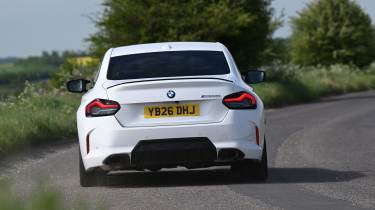 New BMW M240i - rear cornering