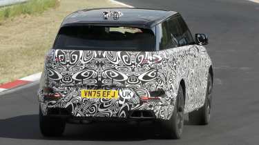 New Range Rover Sport facelift - rear
