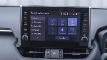 Used Suzuki Across - infotainment