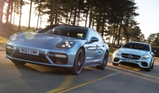 Porsche Panamera vs Mercedes-AMG E 63 S header