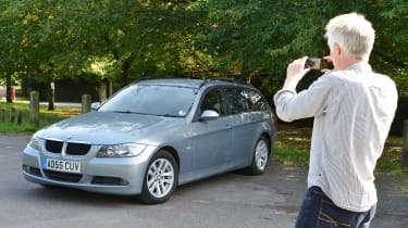 How to photograph your car for sale - park