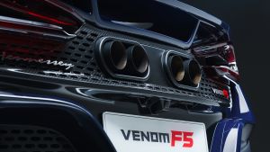 Hennessey Venom F5 interior details