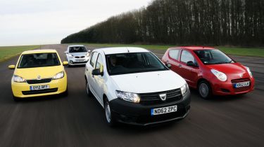 Dacia Sandero vs rivals