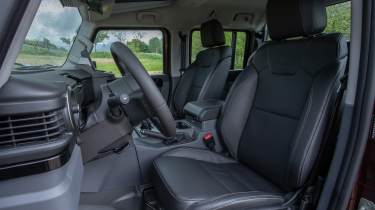 Ineos Quartermaster - front seats