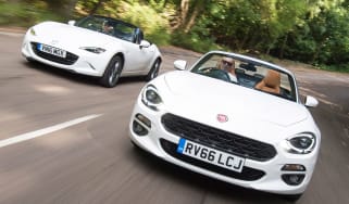 Fiat 124 Spider vs Mazda MX-5 - header