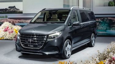 Mercedes V-Class facelift - front